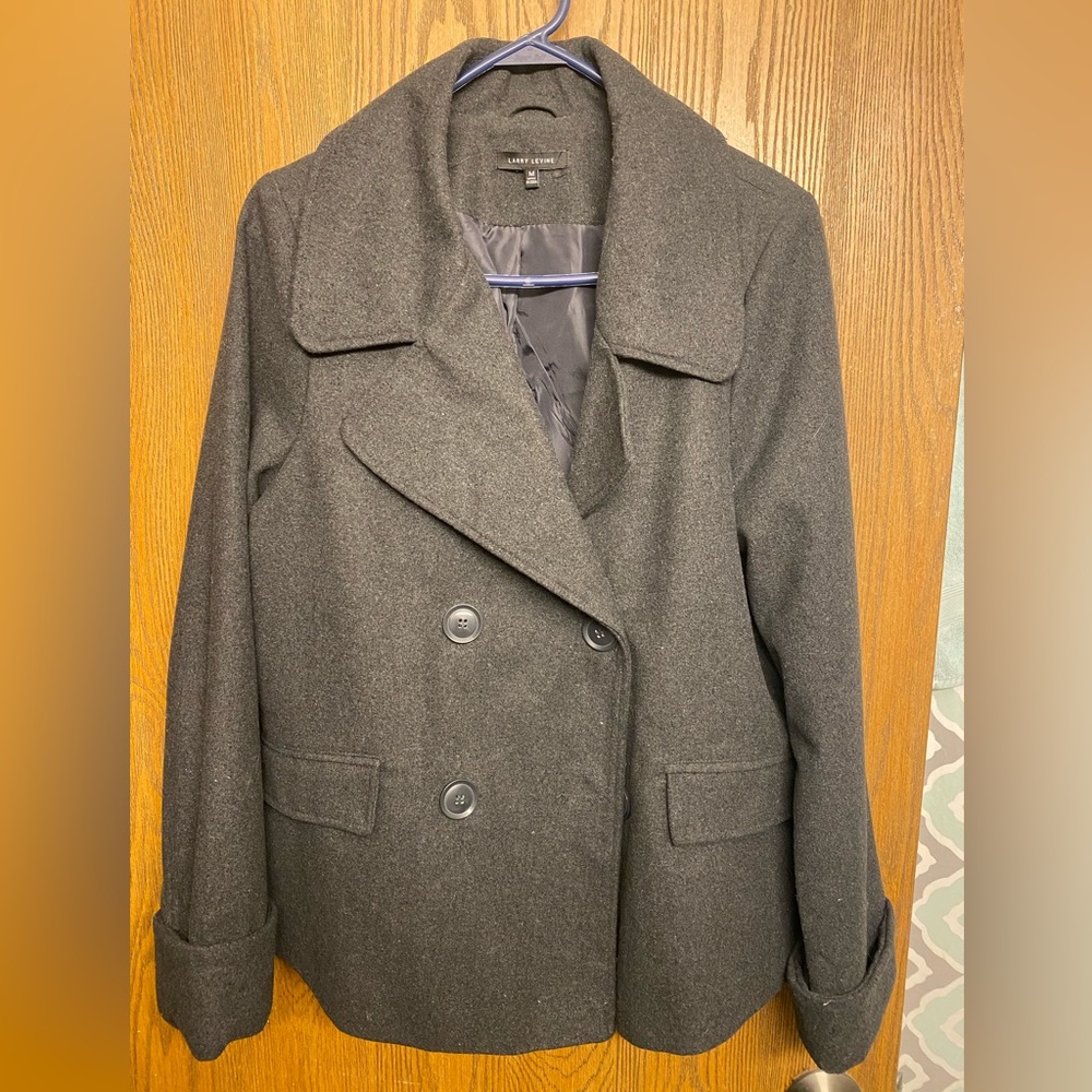 Womens Size Medium Peacoat